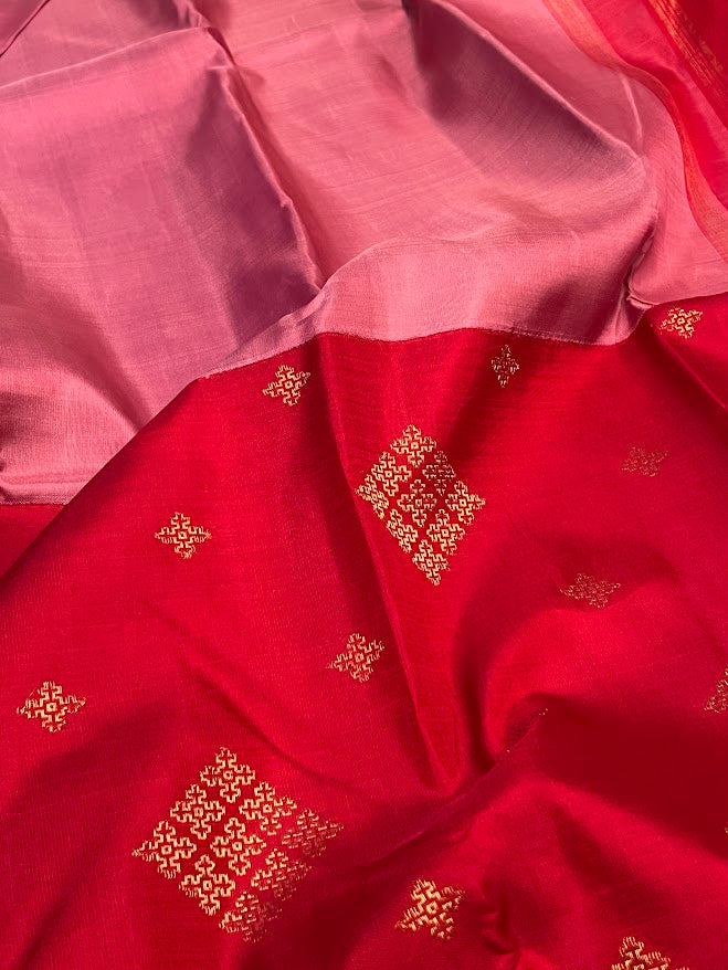 Ranya korvai kanchipuram silk saree