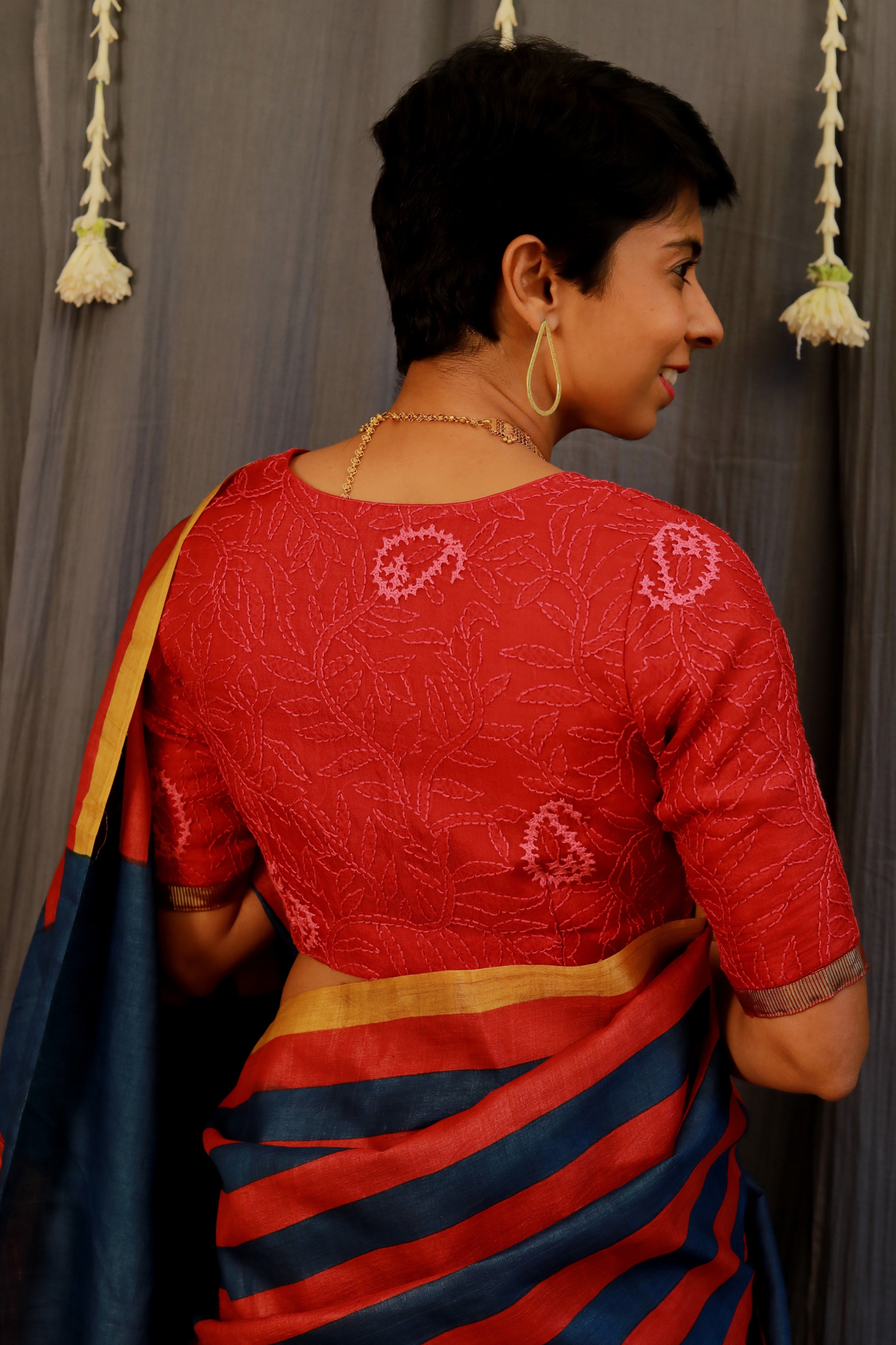 Chikankari blouse