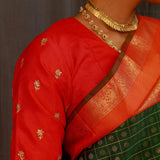 Kalavati silk embroidered blouse