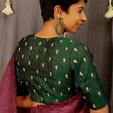 Kalavati silk embroidered blouse