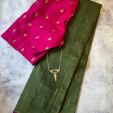 Vera raindrop kanchipuram silk saree