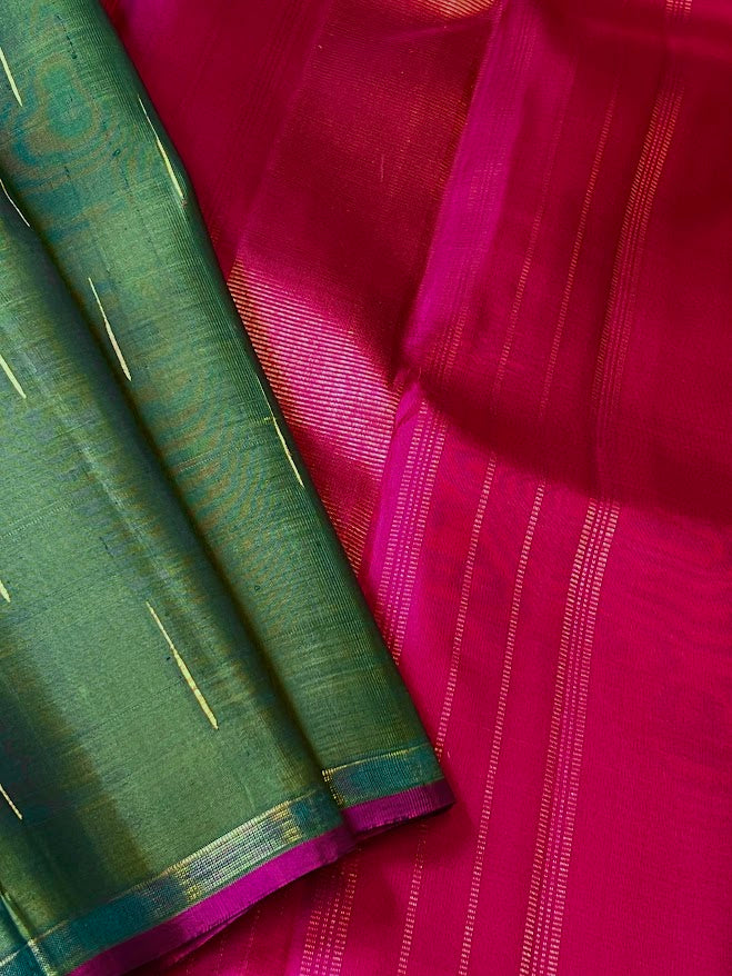 Vera raindrop kanchipuram silk saree