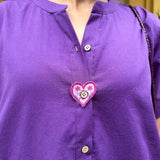 Heart Button Pops