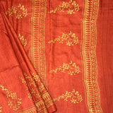 Veena Coralbloom Tussar Saree