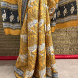 Veena Skylark Tussar Saree