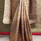 Tushara Echoes of Kutch Tussar Saree