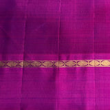 Vera Kolam Contrast Border Kanchipuram Silk Saree