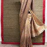 Tushara Echoes of Kutch Tussar Saree