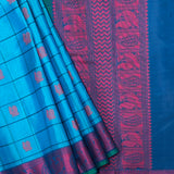 Kimaya Swan Motif Silk Saree