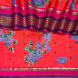Mila Love Potion Thread Woven Border Silk Saree