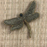 Brooches - Dragonfly with Golden Wings