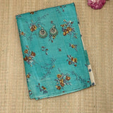 Veena Azure Bloom Tussar Saree