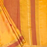 Mila Foliage Thread Woven Border Silk Saree