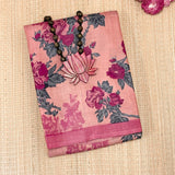 Veena Rose Blush Tussar Saree