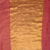 Maya Pink Zari Checks Tussar Saree