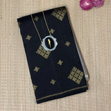 Ranya checked organza korvai kanchipuram silk saree