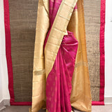 Sumangala Zari Checks Kanchipuram Silk Saree
