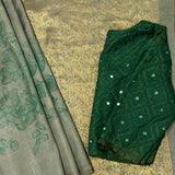 Mila Buttercup Vanasingaram Pallu Kanchi Silk Saree