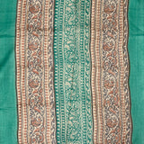 Veena Beige Floral Tussar Saree