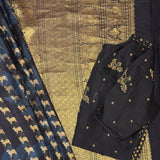 Mila Foliage Dots Kanchipuram Silk Saree