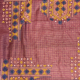 Maya Zari Checks Tussar Saree