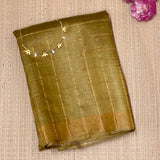 Maya Checkered Tussar Saree