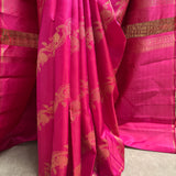 Sumangala vines kanchipuram silk saree