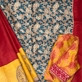Veena Paisley Tussar Saree