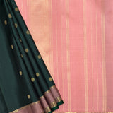 Meera Contrast Border Kanchipuram Silk Saree