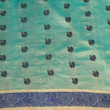 Mila Diamond Thread Woven Border Silk Saree