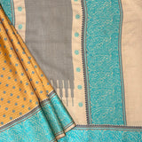 Mila Diamond Thread Woven Border Silk Saree