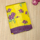 Veena Neon Petals Tussar Saree