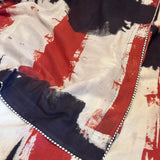 Brush Dyed Cotton Saree