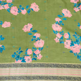 Mila Floral Thread Woven Border Silk Saree