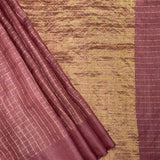 Maya Zari Checks Tussar Saree