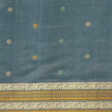 Mila Floral Thread Woven Border Silk Saree