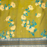 Mila Floral Thread Woven Border Silk Saree