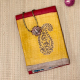 Veena Paisley Tussar Saree