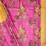 Veena Long Border Tussar Saree