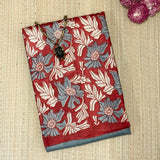 Veena Long Border Tussar Saree