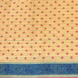 Mila Diamond Thread Woven Border Silk Saree