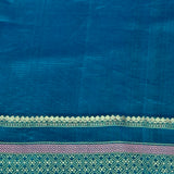 Mila Diamond Duo Thread Woven Border Silk Saree