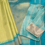 Charita Temple Border Kanchipuram Silk Saree