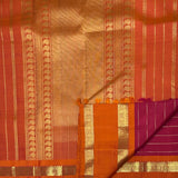 Chevron Glow Kanchipuram Silk Saree