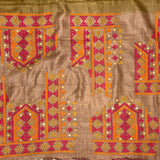 Maya Checkered Tussar Saree