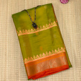 Mila Citrus Kanchipuram Silk Saree