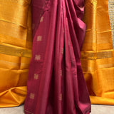 Vera Kolam Motif Kanchipuram Silk Saree