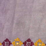 Tushara Zari Checks Tussar Saree