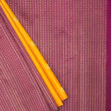 Ranya Ochre Dots Kanchipuram Silk Saree