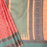 Mila Paisley Thread Woven Border Silk Saree